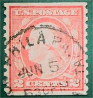 1914-16 Washington Scott# 453 Coil