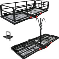 MERCARS Hitch Cargo Carrier with Bike Rack Hitch 6