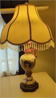 Victorian Style Ceramic Lamp