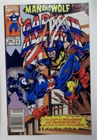 1992 Man and Wolf, Captain America #404 Aug