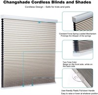 Changshade Cordless Blackout Cellular Shade