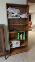 (2) Fiberboard Bookshelf and Contents