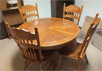 Dining Room Table &(4) Chairs