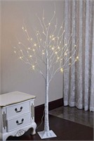 LIGHTSHARE LED Lighted Birch Tree