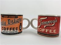 (2) Vintage Yester Year Brand Coffee Mugs