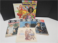 Vintage Ringling Bros./Post Cards/Look Magazines+