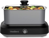 West Bend 87905 Slow Cooker Silver