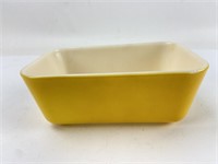 Vintage Pyrex Yellow Butter Dish