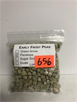 Penelope Early Frost Peas 1/4 Pound Garden Seeds