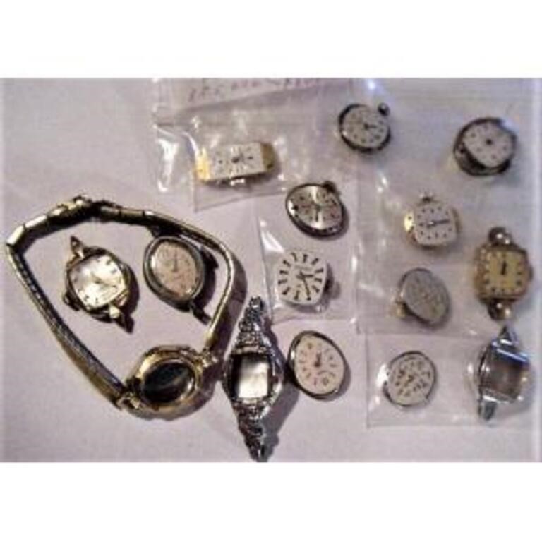 Lot of 15 Watches for Parts