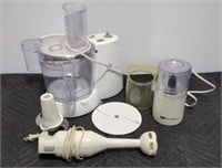 GE Food Processor, Small Grinder & Immersion