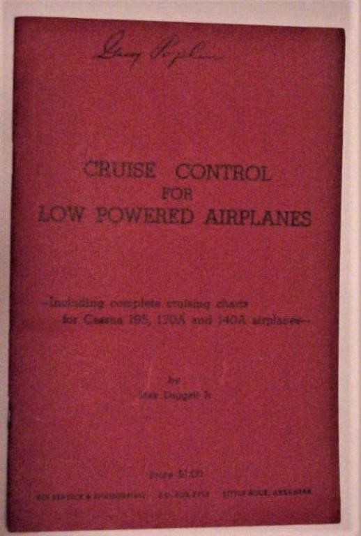 Manual - Cruise Control for Low Powered Airplanes