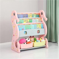 CuFun Bookshelves for Kids (Pink)