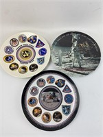 3 Collector Space Exploration Plates