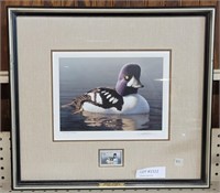 BARROW'S GOLDENEYE 1998 FEDERAL DUCK STAMP PRINT