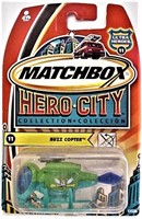 MATCHBOX HERO CITY BUZZ COPTER NIP