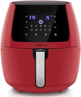 Ultrean 5.8 Quart Air Fryer (Red)