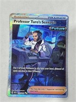 Professor Turos Scenario Pokémon Holo Card