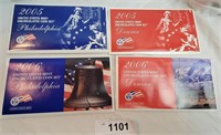 2005 & 2006 Phil & Den Uncirculated Coin Sets