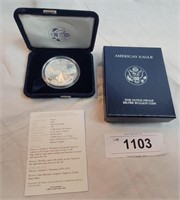 2005 American Silver Eagle Proof Coin
