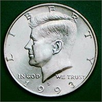1993 P Kennedy 1/2 Dollar MS63