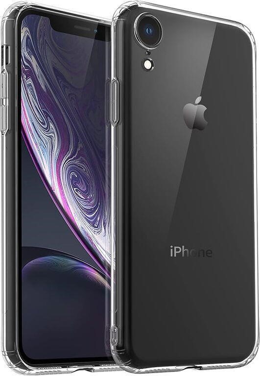 Iphone Xr Clear Silicone Shockproof Case