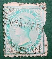 1892 New South Wales Half Penny Stamp