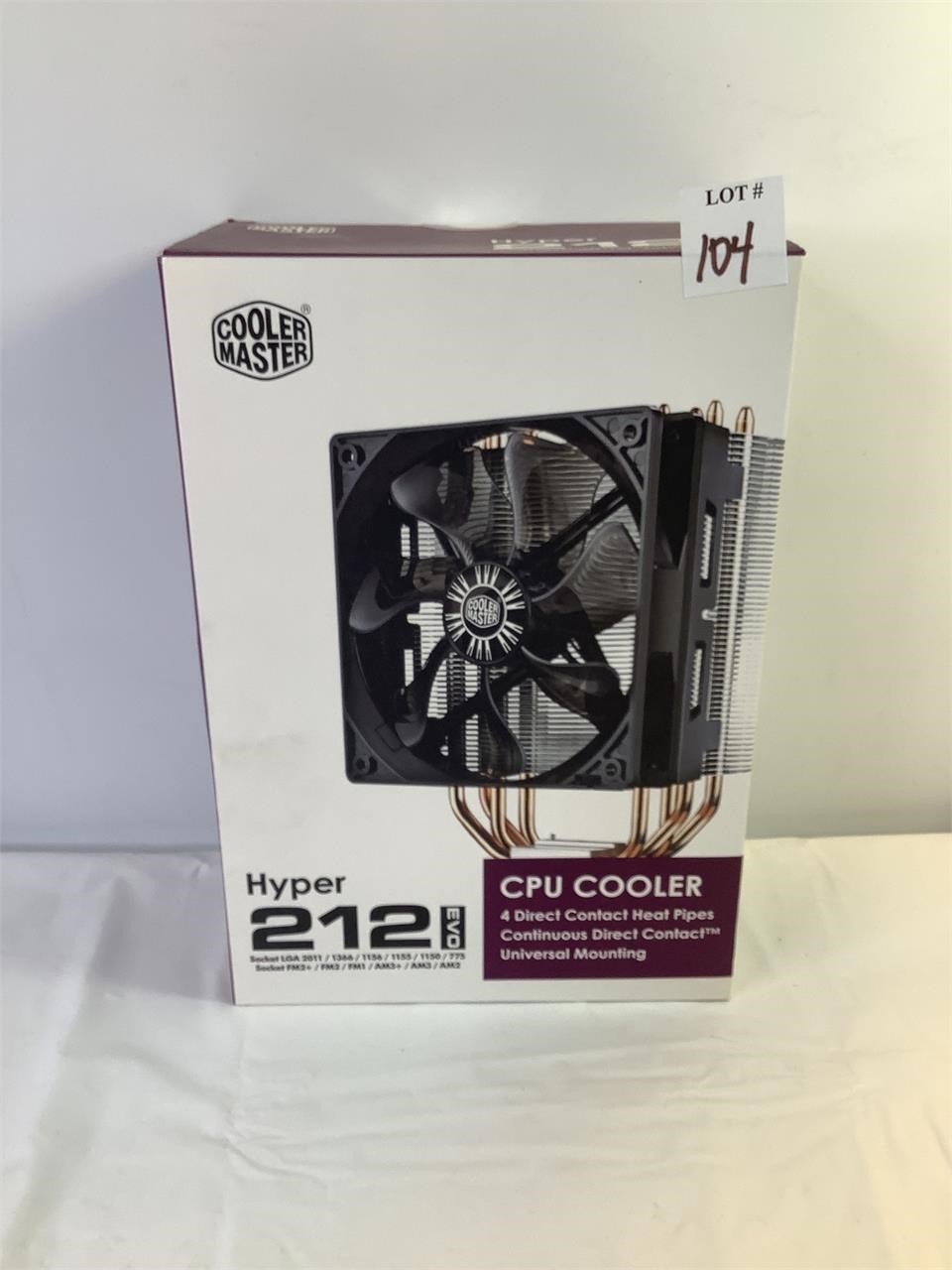 Cooler Master Hyper 212 CPU Cooler, NIB