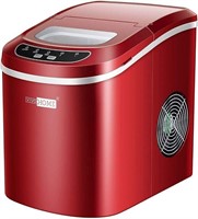 VIVOHOME Ice Cube Maker Red