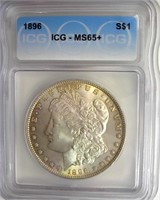 1896 Morgan ICG MS65+