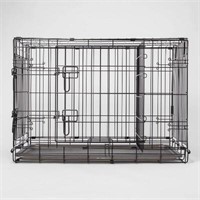 Collapsible Dog Crate - Black - Boots & Barkley