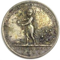 1796 Small Medal Germany Rare