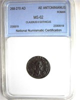 268-270 AD Claudius II Gothicus NNC MS62