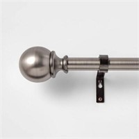 66-120 Ball Curtain Rod Pewter - Threshold