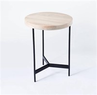 Villa Park Round End Table Brown - McGee