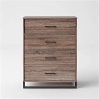 4 drawer gray wood dresser- room essentials