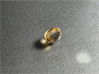 Certified 9.50 Cts Oval Cut Natural Citrine