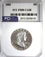 1963 Franklin PR68 CAM LISTS $150