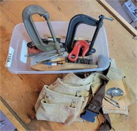 C Clamps, Tool Belt & More