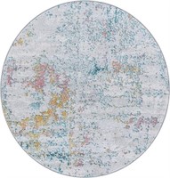 Surya Modern Sunderland 5'3" Round Area Rug