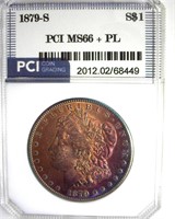 1879-S Morgan MS66+ PL LISTS $900