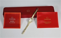 Omega 14 Kt Gold Ladies Watch (17g)