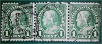 1926-28 Franklin 3 Stamp Scott# 632