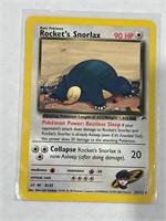 Rockets Snorlax Pokémon Card