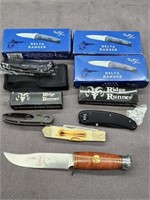 7 knives.  6 pen knives and Wild West Buffalo