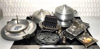 Pewter Serving Items- Pfaltzgraff Divided