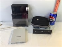 DVD Player, Cases, Floppy Disk Drive & CD Carrier