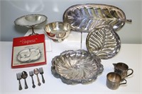 Variety of Silverplate Items
