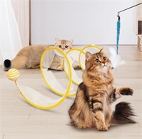 New (lot of 2) cat Tunnel Toy Large, Cat Tunnels