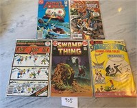 Lot of 5 DC Vintage Comic Books